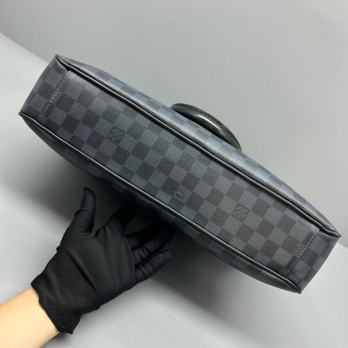Louis Vuitton Briefcase Damier Graphite Black Grey