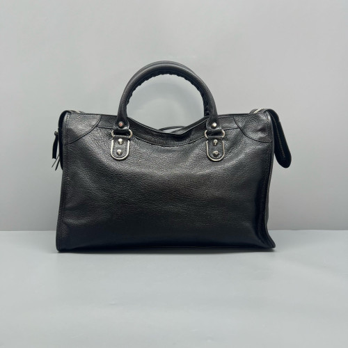 Balenciaga Medium City Arena Lambskin Black
