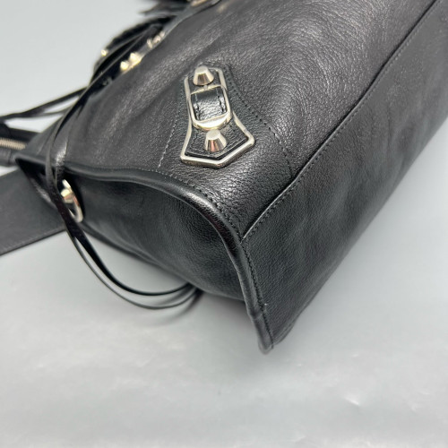 Balenciaga Medium City Arena Lambskin Black