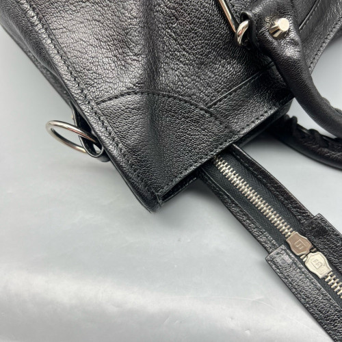 Balenciaga Medium City Arena Lambskin Black