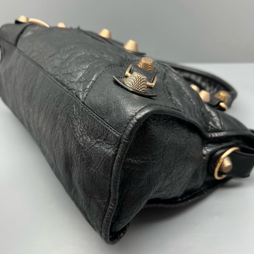 Balenciaga Medium City Arena Lambskin Black