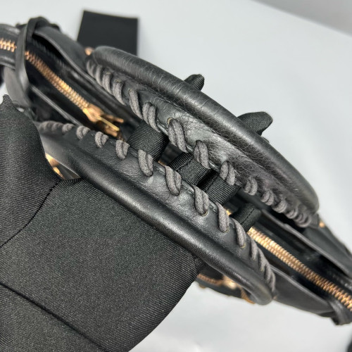 Balenciaga Medium City Arena Lambskin Black