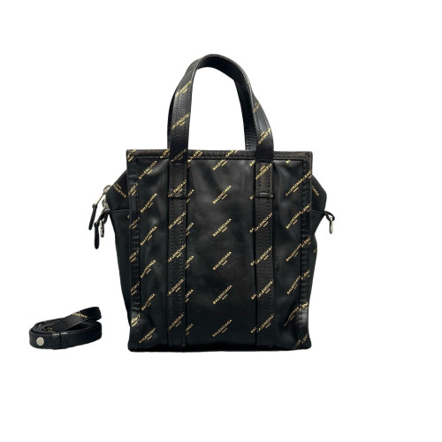 Balenciaga Xs Bazar Shopper Tote Calfskin Black