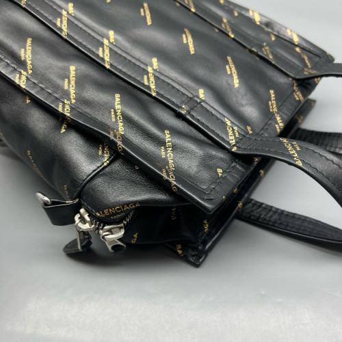 Balenciaga Xs Bazar Shopper Tote Calfskin Black