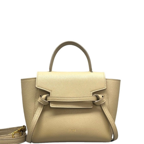 Celine Pico Belt Bag Grained Calfskin Natural Tan