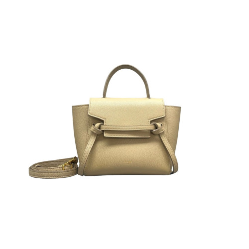 Celine Pico Belt Bag Grained Calfskin Natural Tan