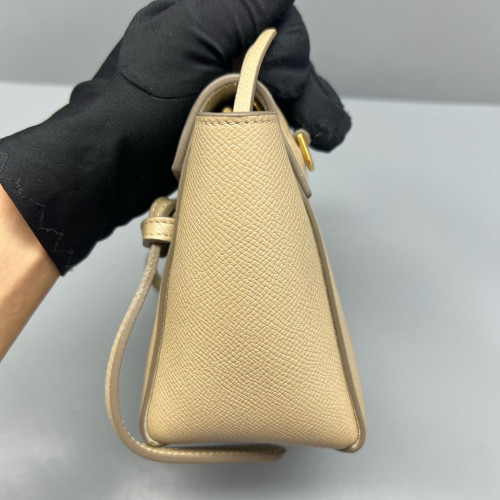 Celine Pico Belt Bag Grained Calfskin Natural Tan