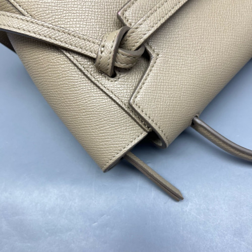 Celine Pico Belt Bag Grained Calfskin Natural Tan