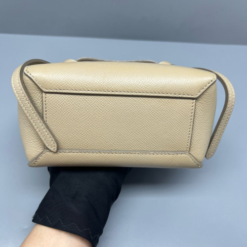 Celine Pico Belt Bag Grained Calfskin Natural Tan