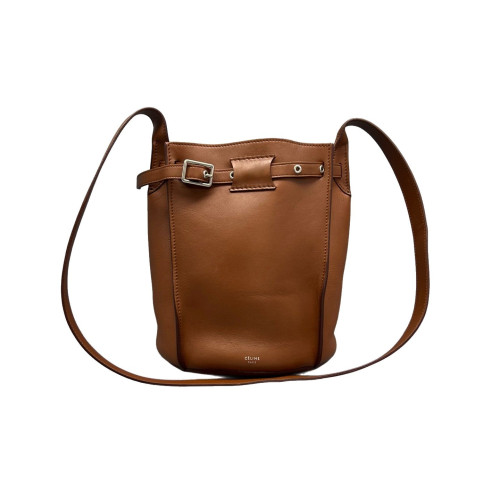Celine Small Big Bag Bucket Calfskin Tan