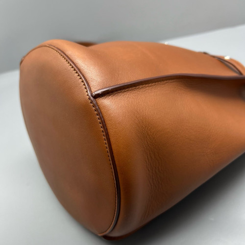 Celine Small Big Bag Bucket Calfskin Tan