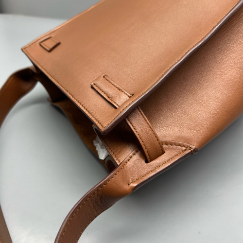 Celine Small Big Bag Bucket Calfskin Tan