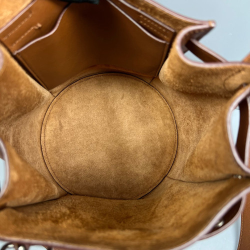 Celine Small Big Bag Bucket Calfskin Tan