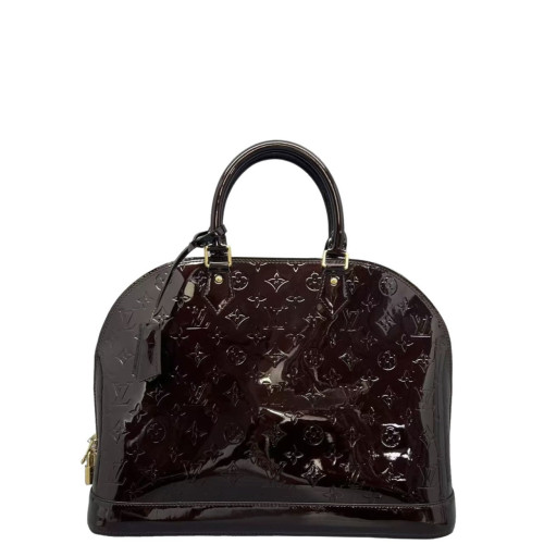 Louis Vuitton Alma GM Vernis Amarante