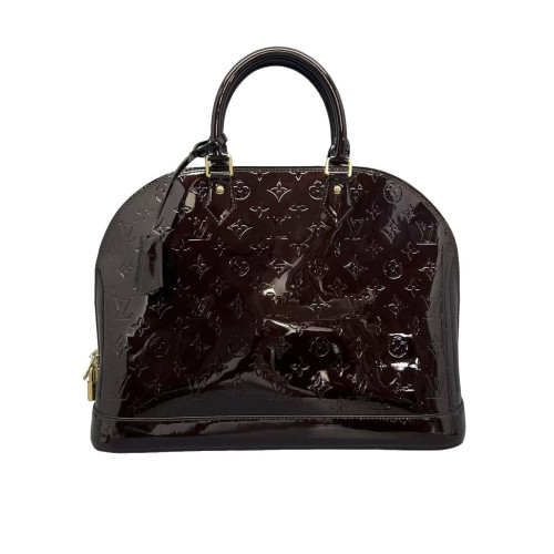 Louis Vuitton Alma GM Vernis Amarante