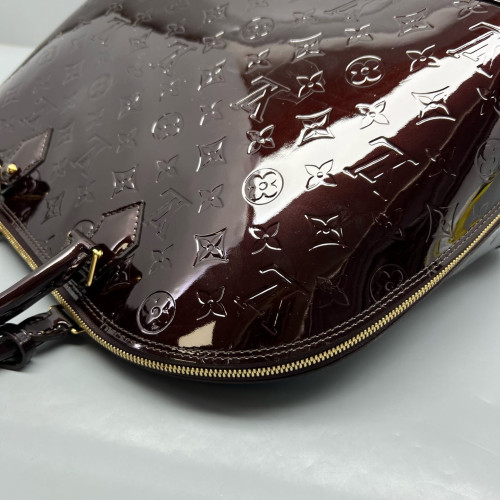 Louis Vuitton Alma GM Vernis Amarante