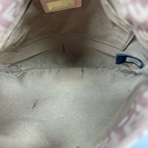 Fendi Crossbody Bag Zucca Calfskin Beige Light Tan Fendi Crossbody Bag Zucca Calfskin Beige Light Tan