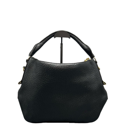 Burberry Tote Bag Grained Calfskin Black