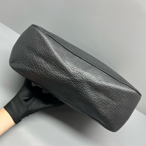 Burberry Tote Bag Grained Calfskin Black