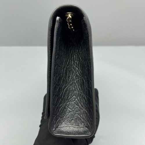 Yves Saint Laurent Medium Kate Crossbody Bag Calfskin Crocodile Embossed Black Yves Saint Laurent Medium Kate Crossbody Bag Calfskin Crocodile Embossed Black