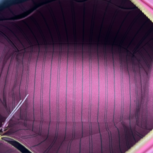 Louis Vuitton Speedy Bandouliere 25 Monogram Empreinte Burgundy