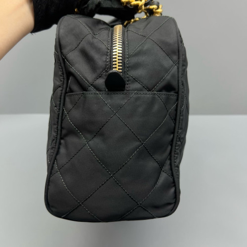 Prada Boston Bag Tessuto Nylon Black