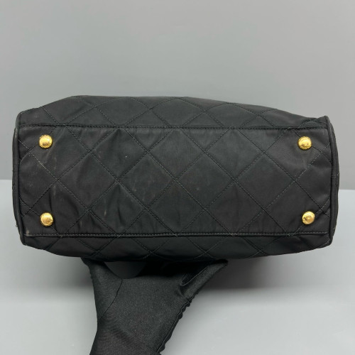 Prada Boston Bag Tessuto Nylon Black
