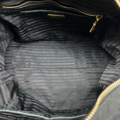 Prada Boston Bag Tessuto Nylon Black