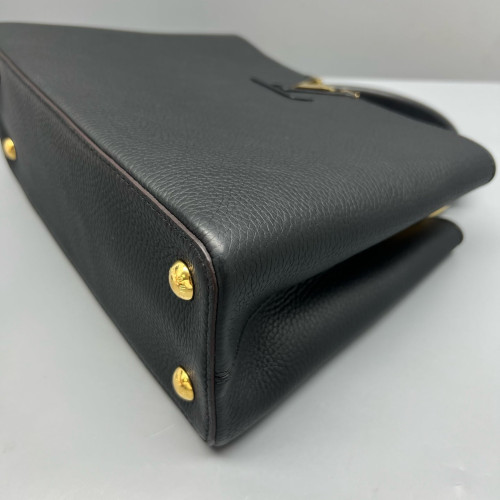 Louis Vuitton Capucines PM Calfskin Black