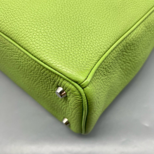 Dior Large Diorissimo Tote Grained Calfskin Light Green