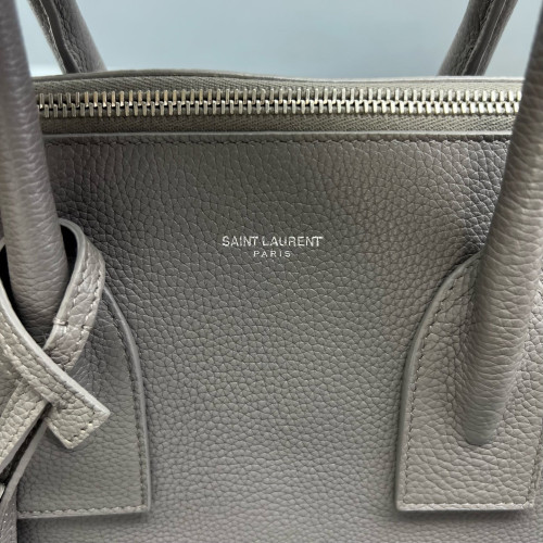 Yves Saint Laurent Medium Sac De Jour Calfskin Grey