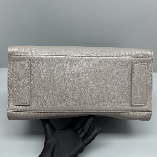 Yves Saint Laurent Medium Sac De Jour Calfskin Grey