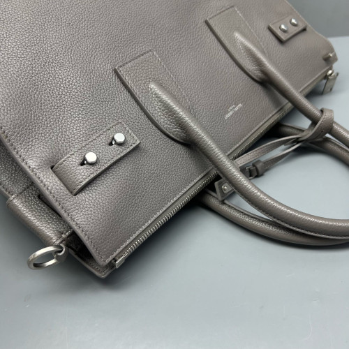 Yves Saint Laurent Medium Sac De Jour Calfskin Grey