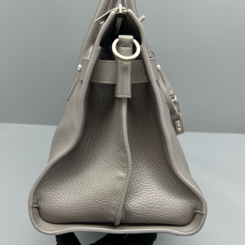 Yves Saint Laurent Medium Sac De Jour Calfskin Grey