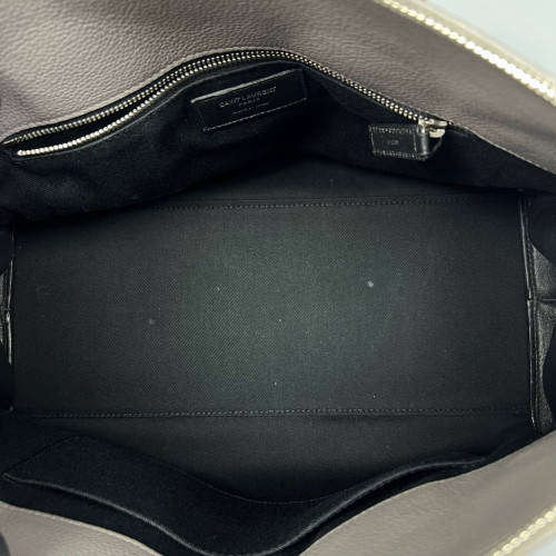 Yves Saint Laurent Medium Sac De Jour Calfskin Grey