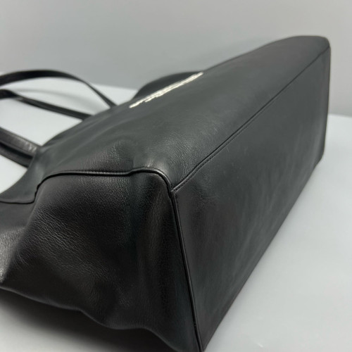 Balenciaga Tote Bag Calfskin Black