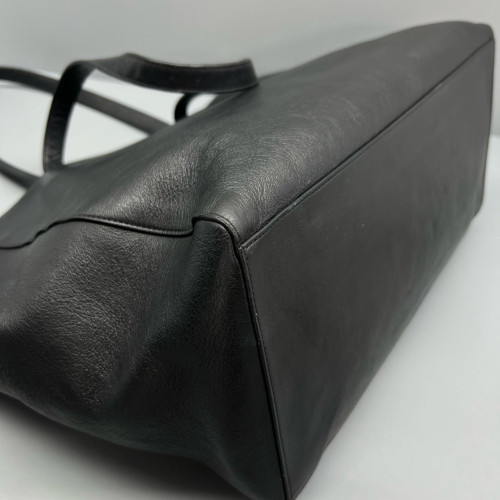 Balenciaga Tote Bag Calfskin Black