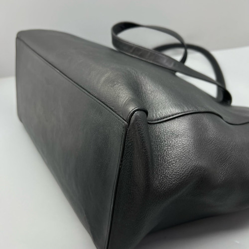 Balenciaga Tote Bag Calfskin Black