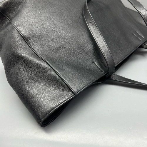 Balenciaga Tote Bag Calfskin Black