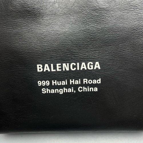 Balenciaga Tote Bag Calfskin Black