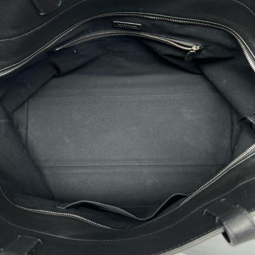 Balenciaga Tote Bag Calfskin Black