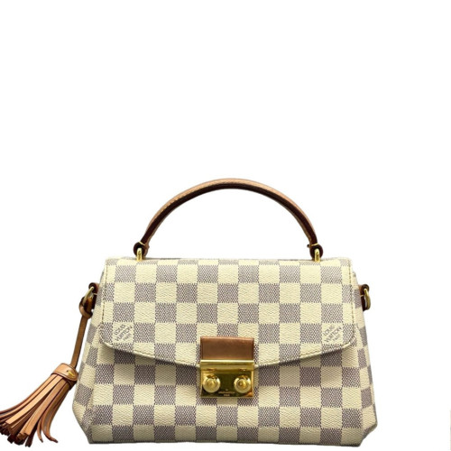 Louis Vuitton Croisette Damier Azur White Brown