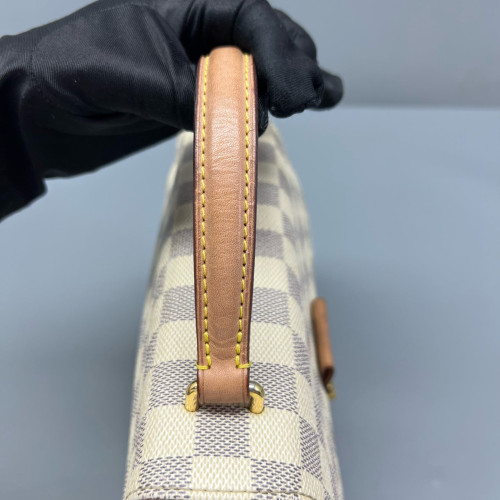 Louis Vuitton Croisette Damier Azur White Brown