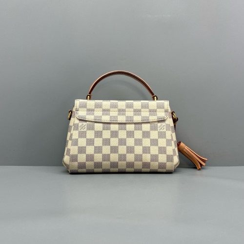 Louis Vuitton Croisette Damier Azur White Brown
