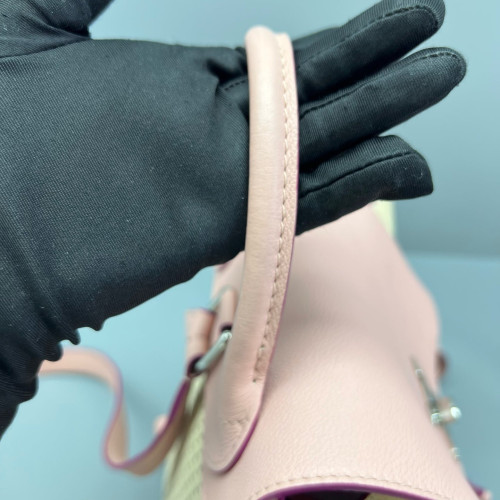 Louis Vuitton Lockme Backpack PM Calfskin Pink Beige