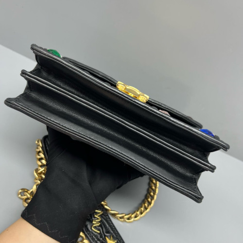 Miu Miu Crossbody Bag Crumpled Lambskin Black Miu Miu Crossbody Bag Crumpled Lambskin Black