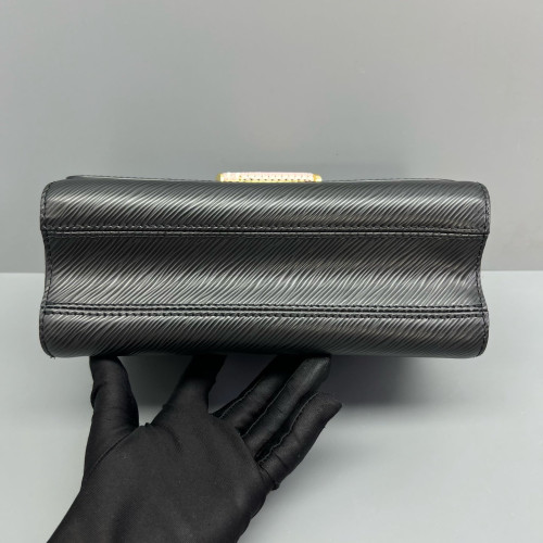 Louis Vuitton Twist PM Calfskin Black Louis Vuitton Twist PM Calfskin Black