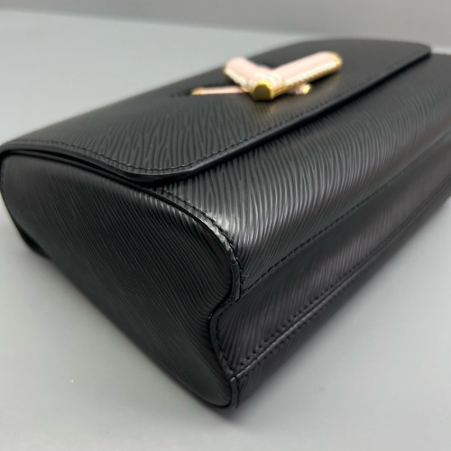 Louis Vuitton Twist PM Calfskin Black Louis Vuitton Twist PM Calfskin Black