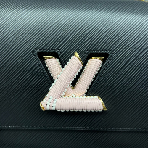 Louis Vuitton Twist PM Calfskin Black Louis Vuitton Twist PM Calfskin Black