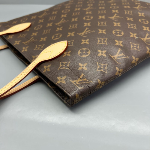 Louis Vuitton Carry It Tote Monogram Brown